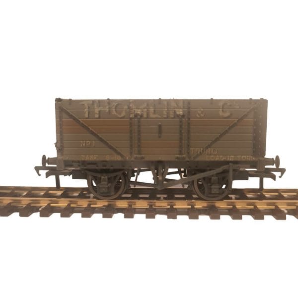 Bachmann 37-081TL - Set of Three Cornish Coal Trader Wagons - Weathered