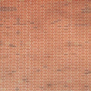Metcalfe M0054 - Red Brick Sheets - OO Gauge