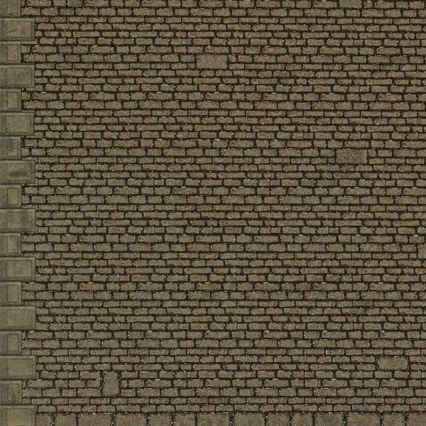 Metcalfe M0058 - Semi Cut Stonework B1 Style Sheets - OO Gauge