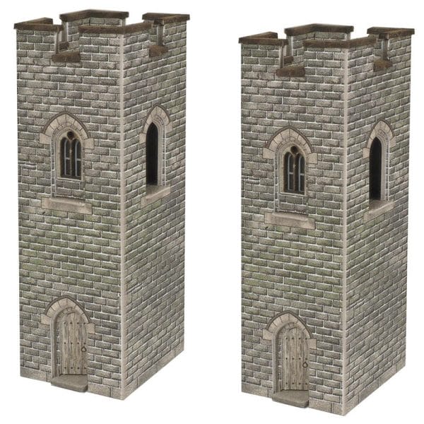 Metcalfe PN192 - Castle Watch Towers - N Gauge