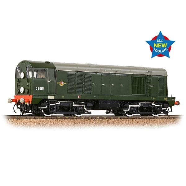 Bachmann 35-351 - Class 20/0, No. D8015 - BR Green Late Crest